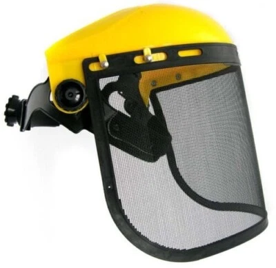 universelle protection du visage avec visière en maille pour débroussailleuses - Bild 1 von 4