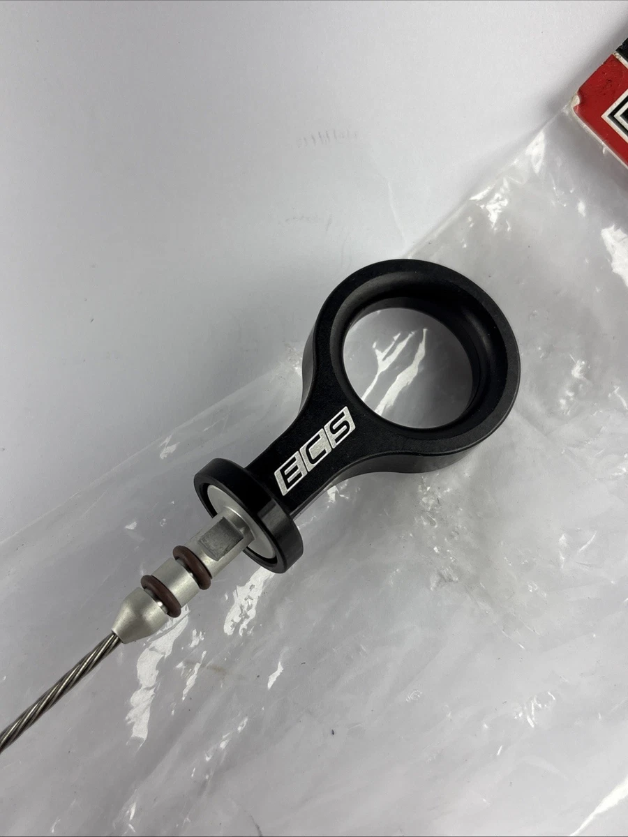ECS Tuning Billet Engine Oil Dipstick Black Anodized 005259ECS02-02 #3138234 photo 4