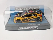 SCALEXTRIC BTCC HONDA CIVIC TYPE R 1/32 SCALE SLOT CAR NICE!!!