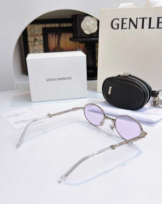 Gentle Monster Pocket Collection Pico 02 Oval sunglasses Silver