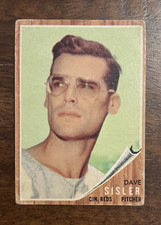Dave Sisler 1962 Topps #171 Cincinnati Reds Baseball Card
