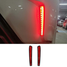 Pair For Toyota Corolla 2020-26 LED Rear Fog Light Tail Bumper Lamp Refit Trim