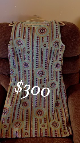 tahari sequin dress