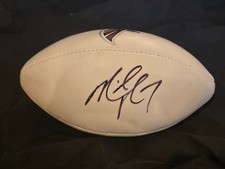 Michael Vick autographed Atlanta Falcons football - ROY FIRESTONE COLLECTION