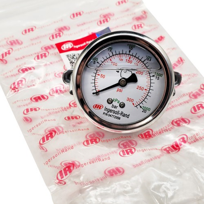 #ad New Pressure Gauge Panel Mount IRFor INGERSOLL RAND Air Compressor 54772058 $80.00