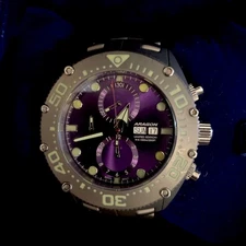 Aragon Virtuoso Limited Edition Watch Valjoux 7750 Swiss Movement Titanium