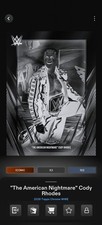 Topps WWE SLAM *DIGITAL* - Chrome 2026 Negative Base Iconic - Cody Rhodes