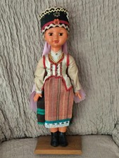 Trachtenpuppe Polnische Puppe Vintage 50 cm Polska Lalka Poupée Bambola Doll