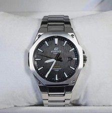 Casio Edifice Mens Black Dial Stainless Steel...