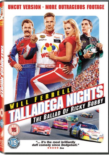 Talladega Nights - The Ballad of Ricky Bobby DVD (2014) - WITH CASE & FREE POST!