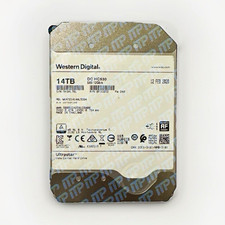 WD DC HC530 14TB WUH721414AL5204 0F31052 7.2K RPM SAS 12Gb/s 512e 3.5" HDD