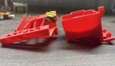 Vintage THOMAS BIG LOADER Tomy Red Hopper & Delivery Chute Replacement Part