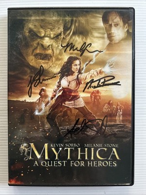 DVD - Mythica: A Quest for Heroes (2015)  Autographed Kickstarter Edition