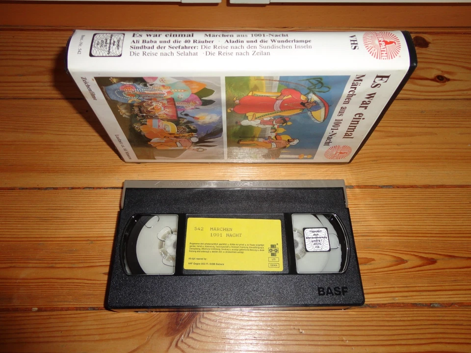 Es war einmal ..... Märchen VHS Interpathe Video Cartoon Anime Trick - Bild 3 von 3