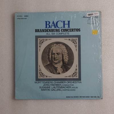 Johann Sebastian Bach Brandenburg Concertos All Six Complete LP Vinyl Album