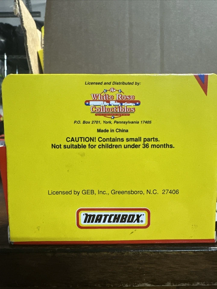 Matchbox 1994 Nascar Superstars # 7 baterías Exide edición limitada 1:64 diecast Foto 3 de 3