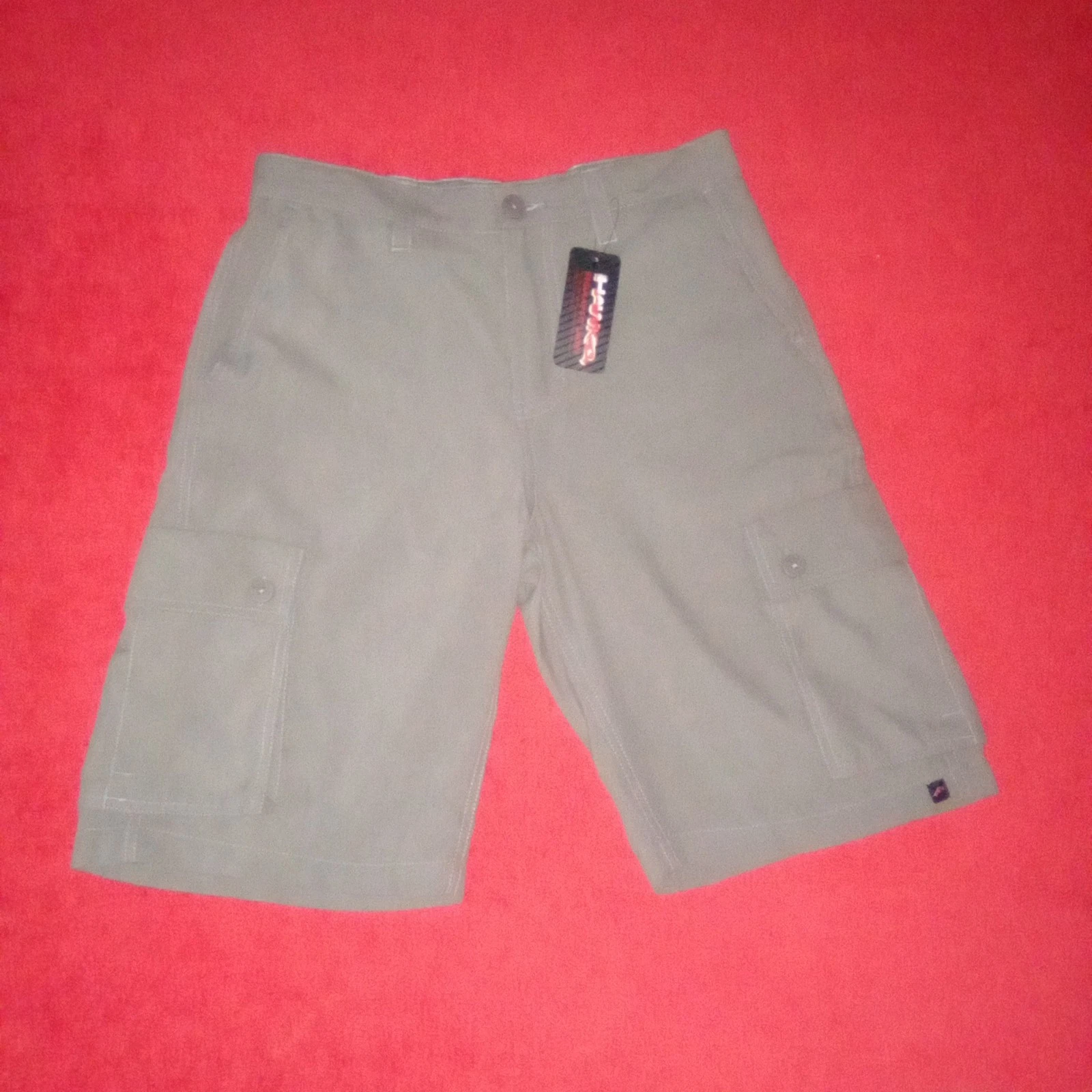 Cargo Shorts New Tony Hawk Skater Durable 6 Pockets Khaki Men 29 Y2K Streetwear