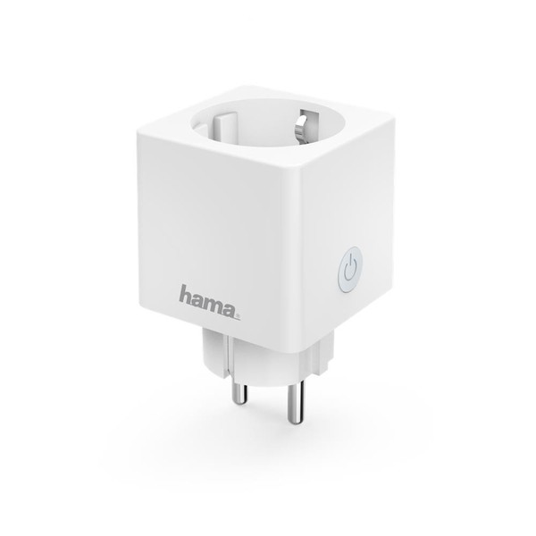 Hama Wlan-Steckdose Mini Funksteckdose Mit Stromverbrauchsmesser App Steuerbar-image