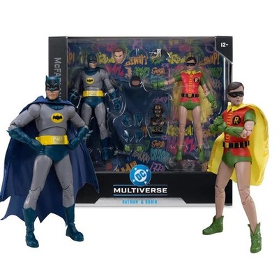 Mcfarlane Toys DC Multiverse Batman and Robin Classic TV Serie Collector Edition