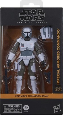 Hasbro Star Wars Black Series (6'') The Mandalorian Imperial Armored Commando Neu