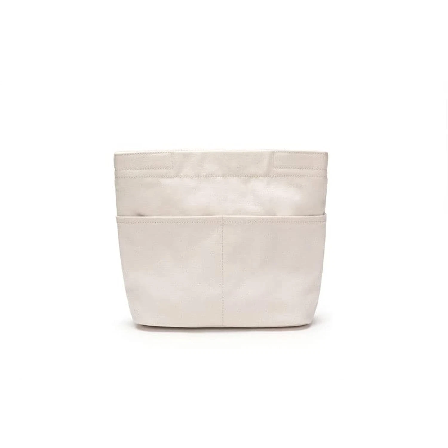 Lined Cosmetic Bag Canvas Makeup Bag Tote Bag Organizer Insert Handheld Stora...