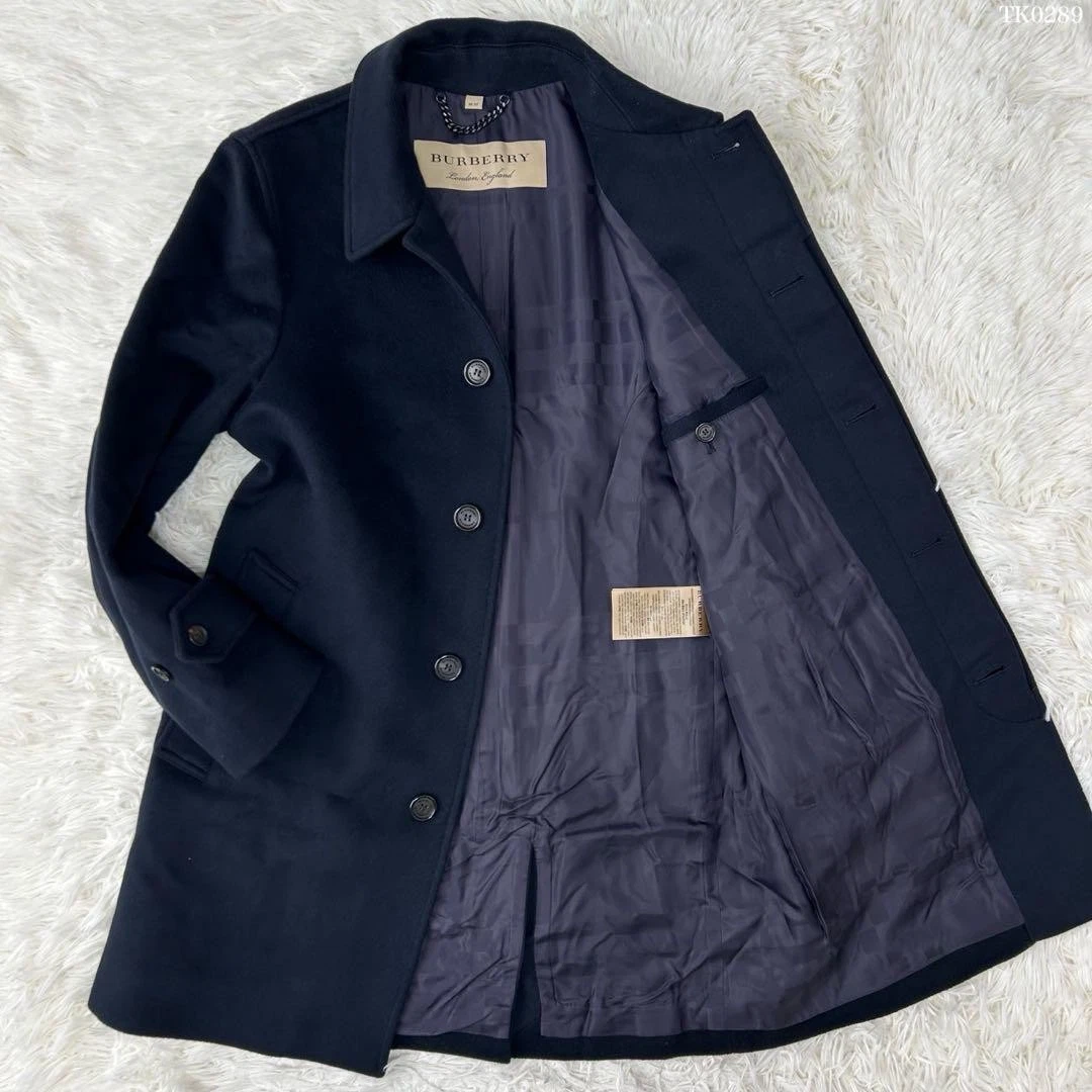 Burberry London Blue Trench Coats Coats, Jackets & Vests for Men