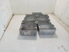 STEEL CITY 59361 1/2; ELECTRICAL BOX EXTENSION; 1 GANG; LOT OF 9 (H9E)