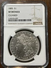 1885 Philadelphia Morgan Silver Dollar XF Details Cleaned