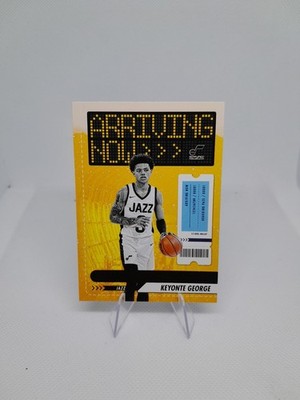 2023-24 Panini NBA Hoops Keyonte George RC Arriving Now #6 Jazz