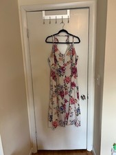 Forever 21 flowy floral midi dress cottage core 1X
