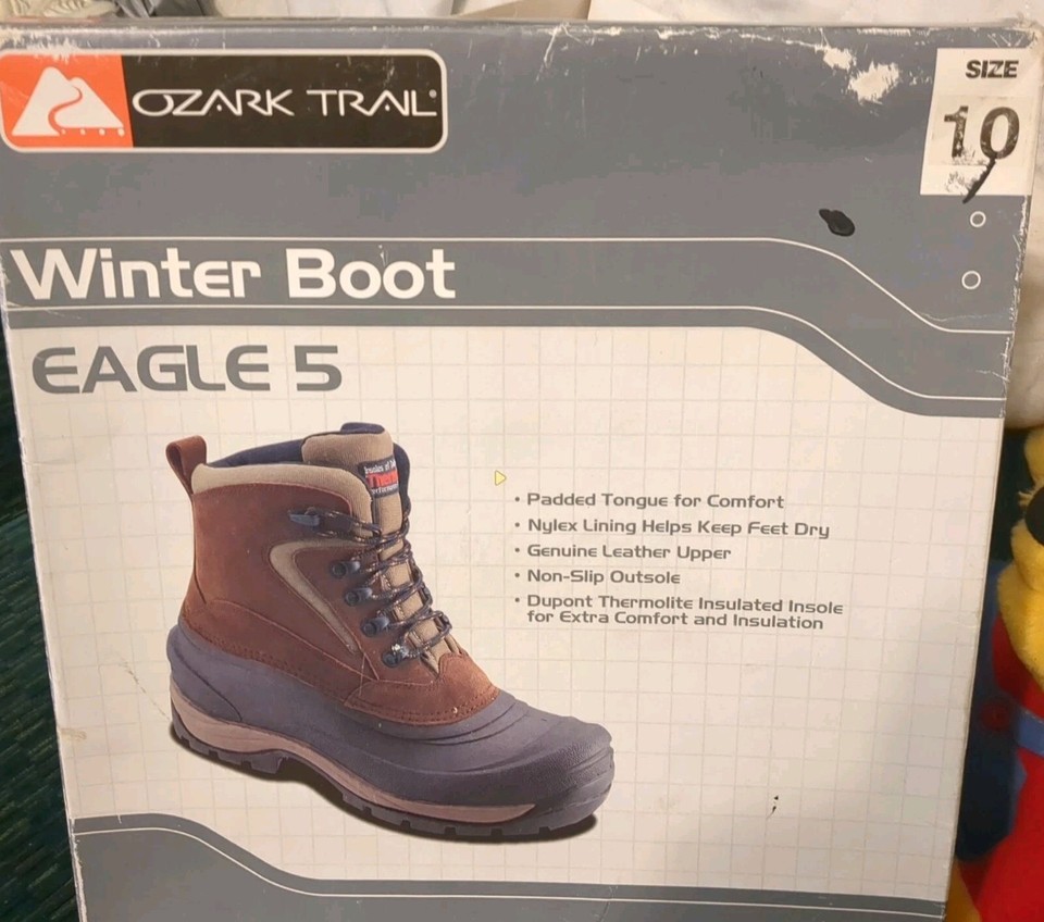 Bottes De Neige Ozark Trail Femme – Taille 39 EU / 41 UK – Tan/Marine (occasion)
