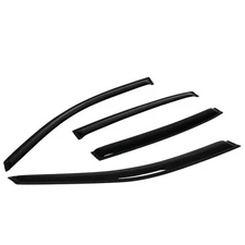 Side Window Visor Vent Sun Shade Rain Guard Deflector for 04-08 Chevy Malibu 4Dr