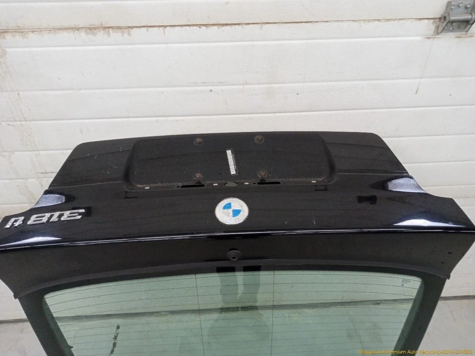 BMW 318ti E36 HATCHBACK Trunk Hatch Deck Lid Panel With Glass Black Fits 95-99 Foto 4 de 4