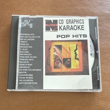 NuTech Karaoke Pop Hits CD G/CDG Graphics, English Standard CD G, SAV P1