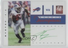 2012 Elite Rookie Inscriptions Green Ink TJ Graham #34 Auto 0o9