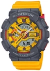 CASIO G-SHOCK Watch GMA-S110Y-9AJF Yellow x Gray 90's Sport Color Analog Digital