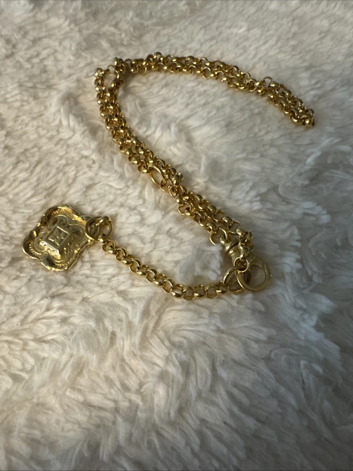 Collar Chapado en Oro 24k por Tarjeta Pamela, Joyería Tarjeta Infinita por Holt Renfrew Foto 4 de 4