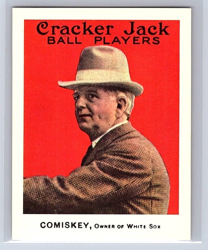Charles Comiskey #23 1914 Cracker Jack card