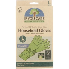 If You Care Reusable Household Gloves Large 1 Pair
