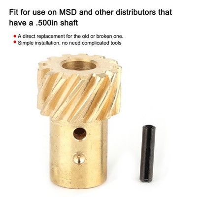 Roller Cam Distributor Gear Replace Accessories Fit For MSD 350 .500in SET