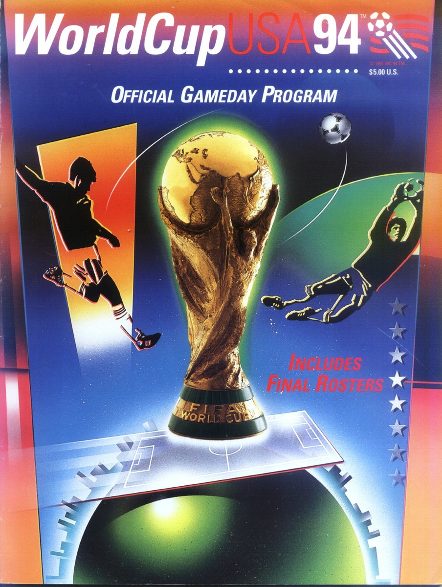 World Cup 1994 - Championship USA - Official Gameday Programs 