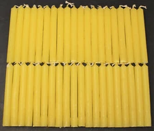 40 Mini 4" Chime Spell Candles: Yellow (Wicca, Altar, Ritual) 2 x 20