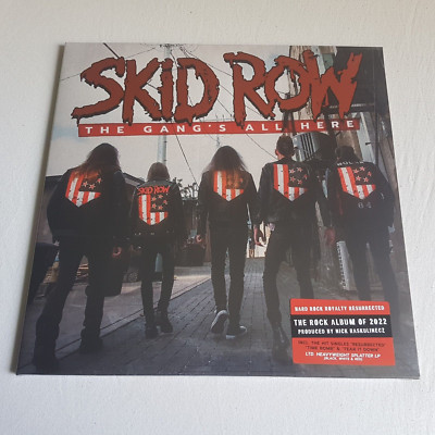 Skid Row Gang´s all here Splatter Vinyl subhuman race slave to the grind