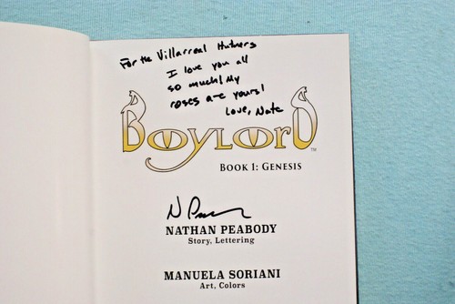 Boylord, Peabody-Soriani - Encuadernado duro - Libro uno - Firmado por Peabody - Imagen 2 de 6