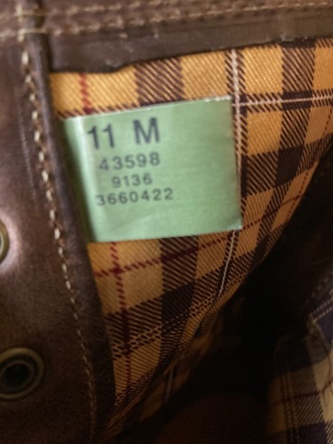 Timberland para hombre 6 pulgadas Botas de trabajo marrones 11 M 43598 - Imagen 10 de 10