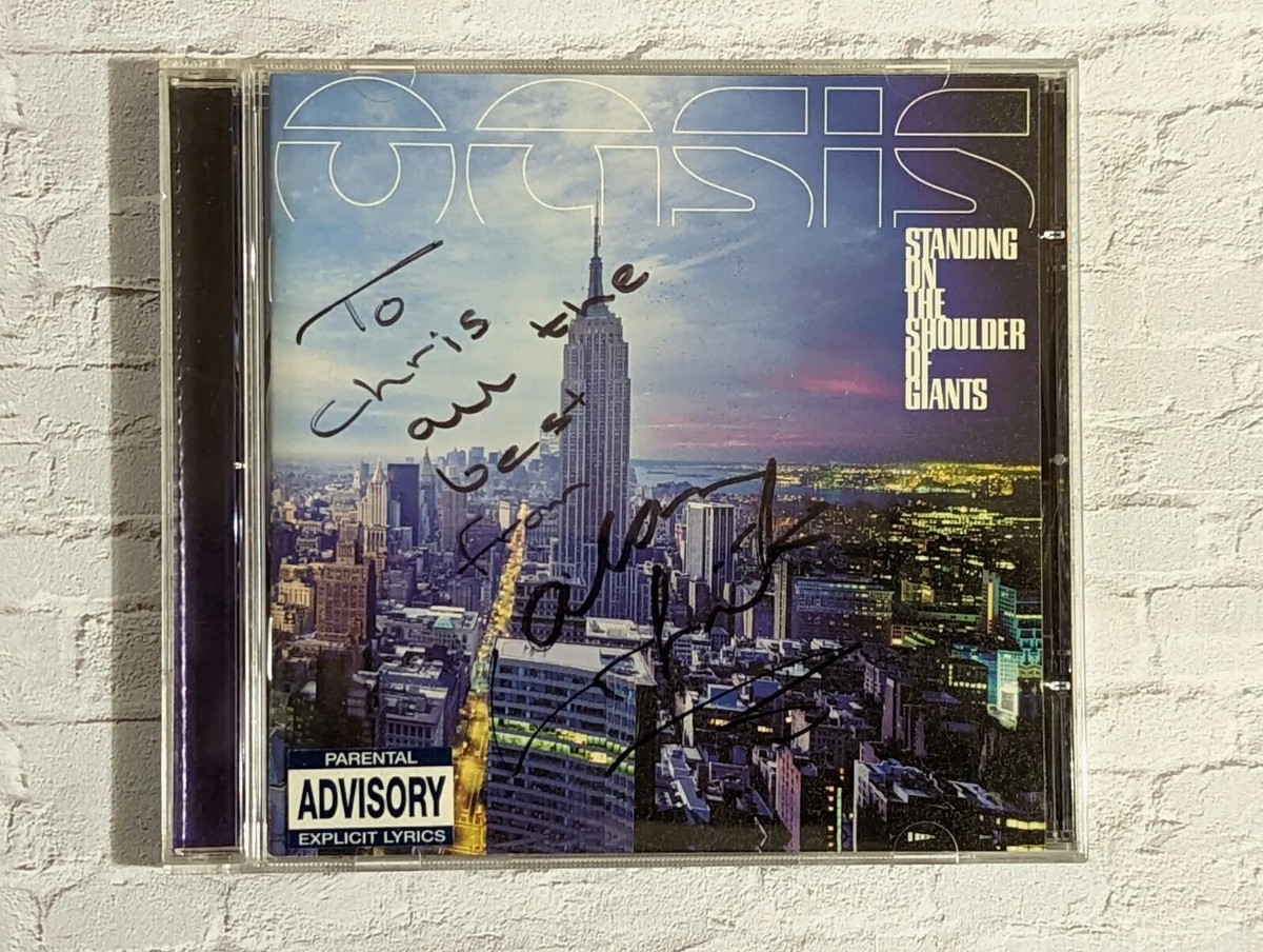 Oasis - Signed by Alan White - Standing on the Shoulder Of