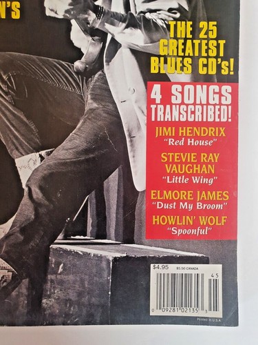 Guitar World Presents Magazine Legends 1994 Blues Ray Vaughn Clapton BB King Guy - Picture 2 of 3