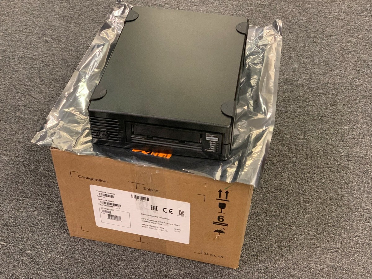 BB874A 839698-001 HPE LTO-7 Ultrium 15000 External Tape BB874A 839698-001 HPE LTO-7 Ultrium 15000 External Tape