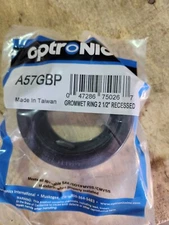Optronics A57GBP LED Marker/ Clearance Grommet 2.5” Round Black PVC