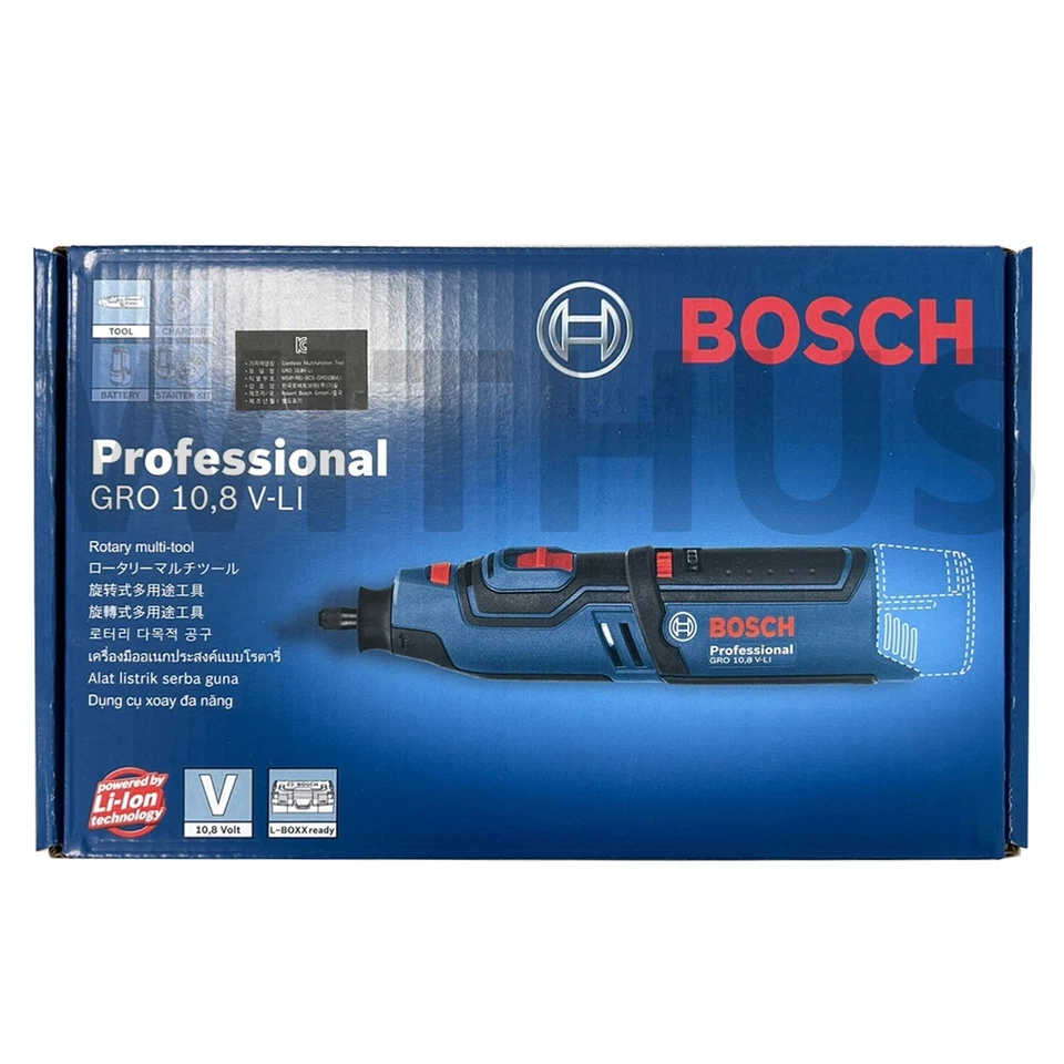 Bosch GRO 10.8V-LI Professional Cordless Rotary Multi Tool [Bare Tool-Body Only= - Image 2 of 4